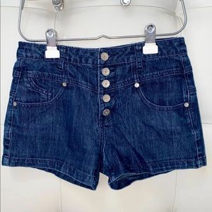 High Waisted Denim Shorts